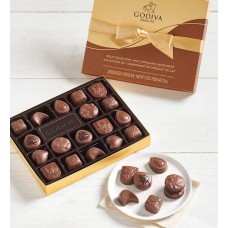 Caja surtida de chocolates con leche Godiva