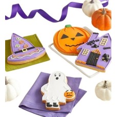 Paquete de 4 galletas artesanales glaseadas Tricker-Treater