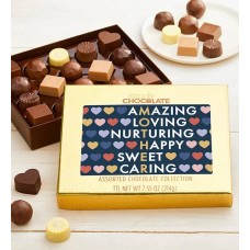 Caja de 18 bombones Simply Chocolate® con la definición de mamá