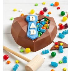 Corazón de chocolate rompible para el Día del Padre