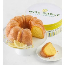 Pastel de limón Miss Grace con lata de regalo