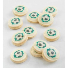 Caja de regalo de galletas de fútbol