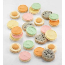 Surtido de galletas de verano con diferentes sabores