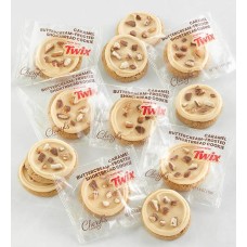 Galletas de mantequilla con glaseado de crema de caramelo hechas con TWIX® Flavor Box
