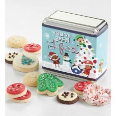 Lata de regalo con mini golosinas "You've Been Elfed"