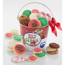 Cubo de regalo de golosinas "You've Been Elfed"
