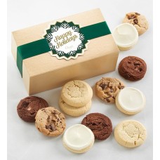 Caja de regalo de galletas veganas espumosas