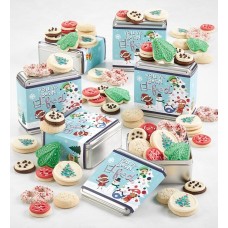 Lata de regalo con mini golosinas "You've Been Elfed" - Juego de 6