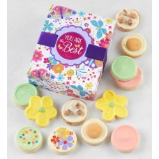 Caja de regalo de galletas "Eres la mejor"