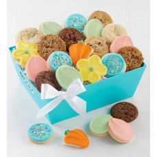 Bandeja de regalo de galletas de primavera