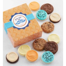 Caja de regalo de galletas "Eres la más genial"