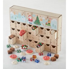 Calendario de Adviento de Madera
