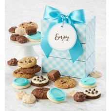 Paquete de regalo clásico con etiqueta de mensaje - Disfrute