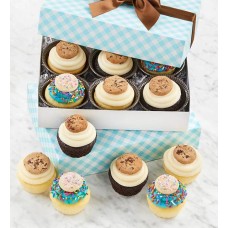 Cupcakes surtidos con glaseado de crema de mantequilla - 12 cupcakes
