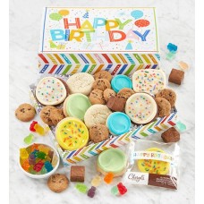 Fiesta de cumpleaños en una caja - Mediana