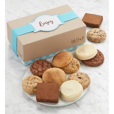 Caja de regalo de galletas y brownies sin gluten