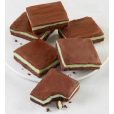 Caja de regalo de barritas de chocolate con menta y capas