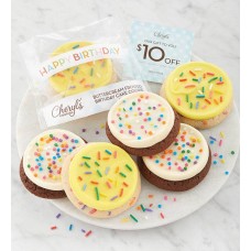 Surtido de galletas de cumpleaños