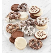 GALLETAS Y PRETZELS CLÁSICOS CON GLASEADO DE CREMA DE MANTEQUILLA - 20