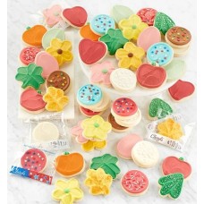 GALLETAS DEL MES CON GLASEADO DE CREMA DE MANTEQUILLA - PAGO POR USO - 24 GALLETAS - 6 MESES