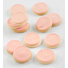 Caja de sabor a fresa glaseada con crema de mantequilla