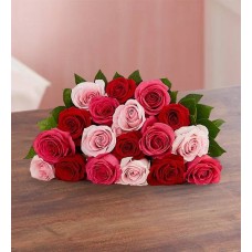 Ramo de rosas encantadas variadas (18 tallos, solo el ramo)