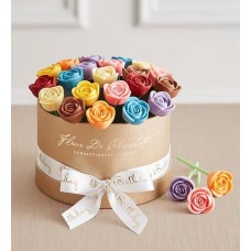 Rosas de chocolate belga Fleur De Chocolate (Clásicas (21 rosas de chocolate))