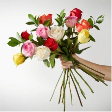 Ramo de rosas cromáticas (12 rosas)