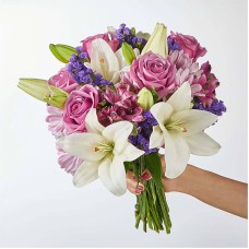 Lavender Fields Mixed Flower Bouquet (No Vase)
