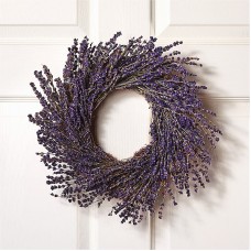 Corona de lavanda