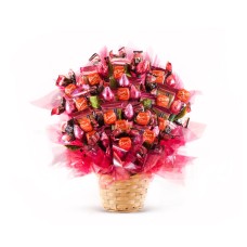 Ramo de caramelos Pretty In Pink (pequeño)