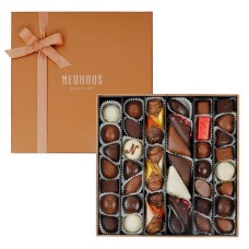 Caja de regalo de bombones belgas de lujo de Neuhaus, 42 unidades.