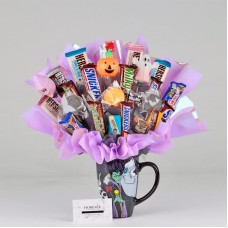 Taza con forma de ramo de caramelos "Disney Villains"