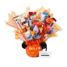 Ramo de dulces con forma de taza de calabaza de Mickey Mouse