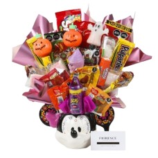 Ramo de dulces de Minnie Mouse y Catrina