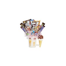 Postre suculento de caramelo