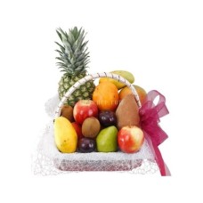 Cesta de regalo de frutas deliciosas
