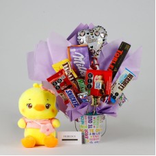 Ramo de caramelos, dulce amor.