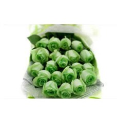 Rosas verdes