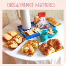 Desayuno sencillo con mate