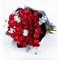 Ramo de 60 rosas rojas