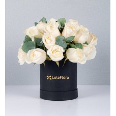 Caja de Rosas Blancas