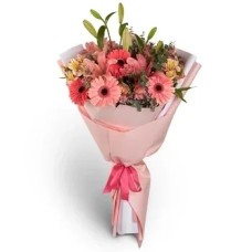 RAMO DE LIRIOS GERBERAS Y ALSTROEMERIAS PREMIUM