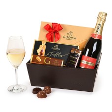 Godiva y burbujas con Piper-Heidsieck