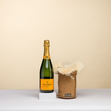 Enfriador de champán Kywie y Veuve Cliquot Brut, 75cl