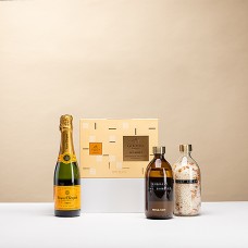 Champán Veuve Clicquot, chocolates Godiva y bienestar Wellmark