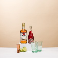 Caja regalo de ron y cola Bacardí