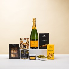 Veuve Clicquot con aperitivos dulces y salados