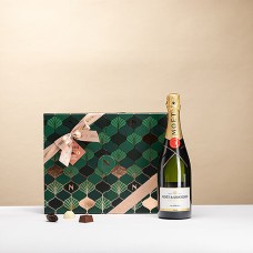 Caja Premium de Invierno Neuhaus con Moët & Chandon