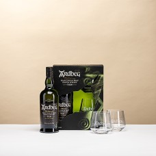Caja de regalo Ardbeg 10Y con 2 vasos